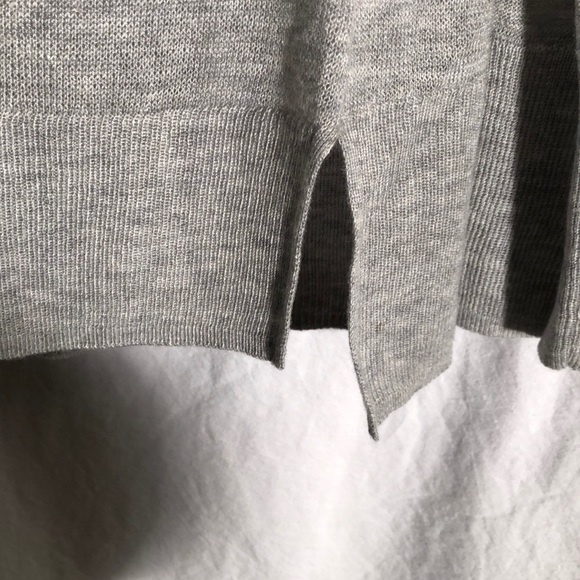 Mossimo lightweight gray open sweater XL - Picture 5 of 6